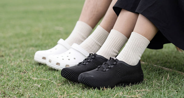 Chaussures imprimées en 3D vs Crocs : confort, durabilité et matériaux